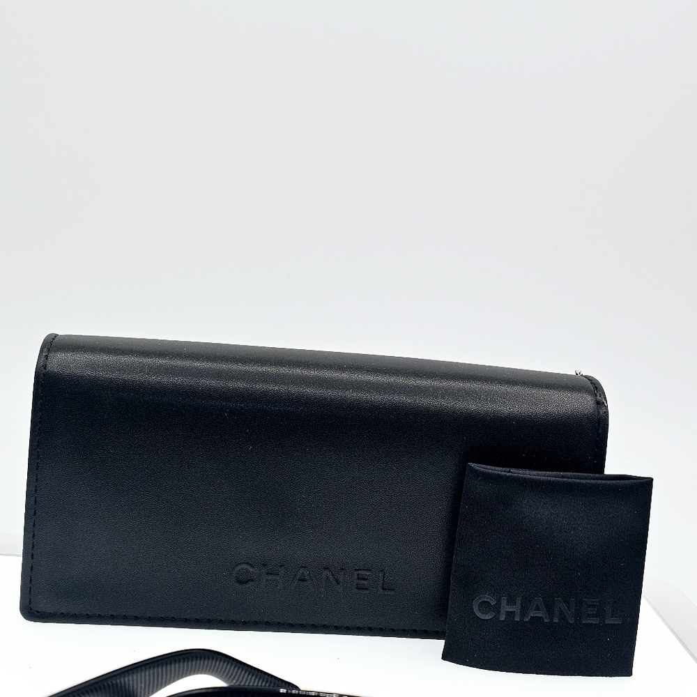 Chanel 5493-A C622/S5 Women's Black/Brown Gradient Sunglasses - Picture 16 of 16